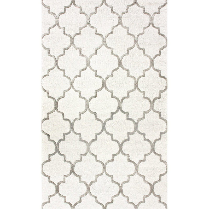 House of Hampton Noirmont HandWoven Ivory Area Rug & Reviews Wayfair